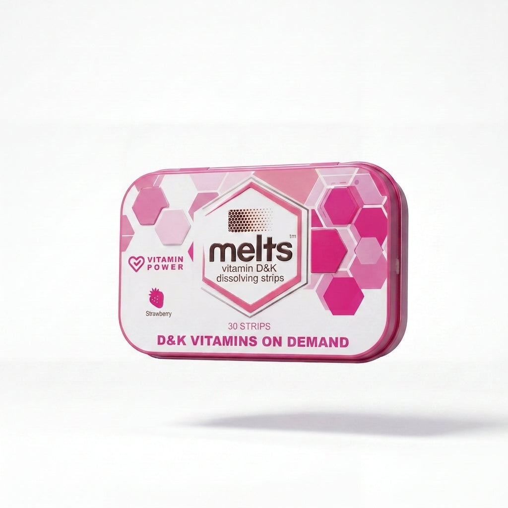 Melts™ Vitamin D&K Strips | Bone Strength & Heart Health